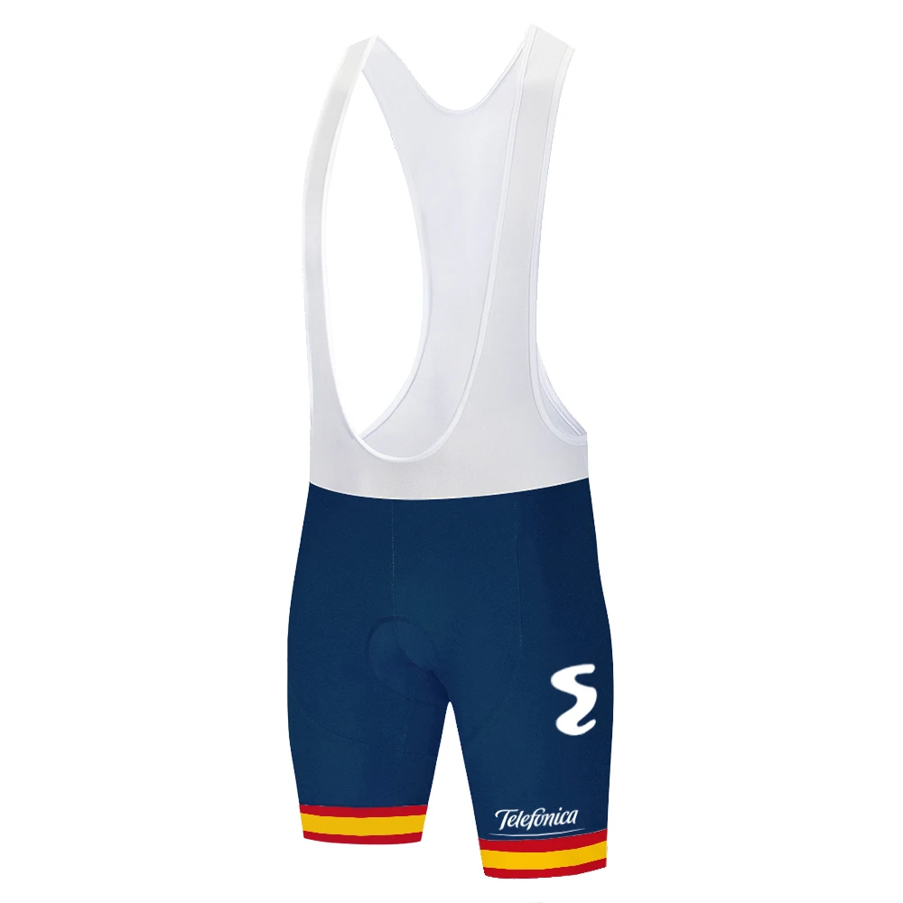 Movistar Team cycling bib shorts cycling silikone gel pad bicycle suit MTB uniform men&rsquo;s clothing cycling bib shorts