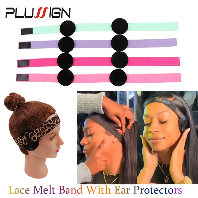 Adjustable Edge Melt Band Lace Wig  Adjustable Elastic Band Lace Wig - Wig  Band - Aliexpress