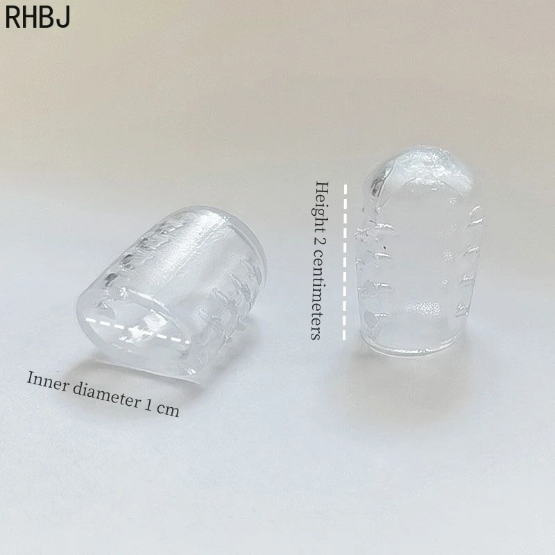 Transparent Silicone Toe Caps Anti-Friction Breathable Toe Protector Prevents Blisters Caps Cover Protectors Foot Care