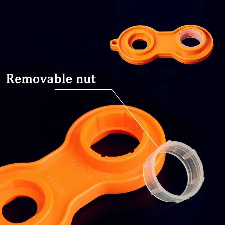 Water Nozzle Wrench Noodle Basin Kitchen Vegetable Wash Basin Faucet Aerator Wrench Filter Mesh Squeezer Special Removal Tool tap aerator,pipe repair tools