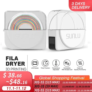 Caixa de Secagem de Filamento de Impressão 3D , Thermo Ajustável, 360 Graus de Aquecimento, proteção contra Poeira e Umidade 1