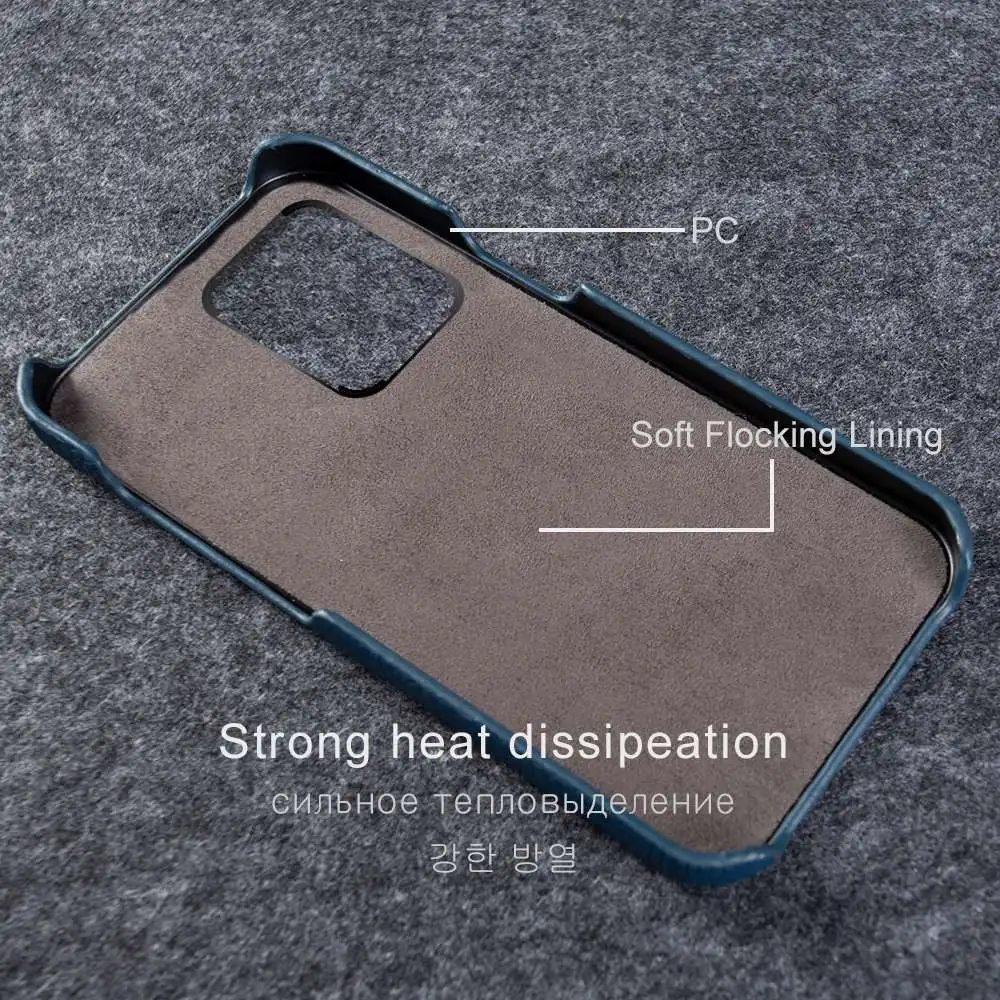 Luxury Genuine Leather Phone Case - Premium Protection Cover