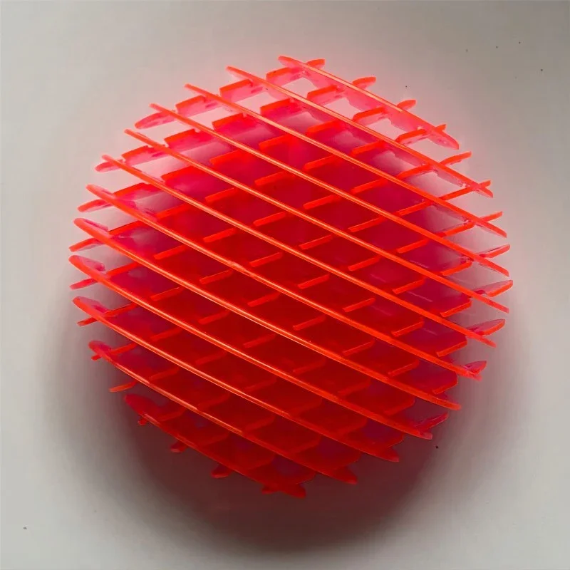 Giocattolo sensoriale per alleviare l'ansia e lo stress, verme, grande giocattolo agato, ottimo regalo per ADHD, giocattolo di decompressione a rete elastica stampata in 3D retrattile  26
