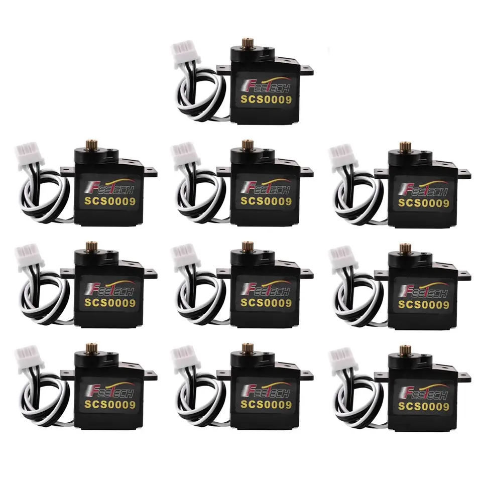 1/5/10PCS Feetech 2.3Kg SCS0009 Serial Micro Servo Single Shaft Servo TTL Level Feedback Mini Servo for Robot Arm & Finger Thumb image 1