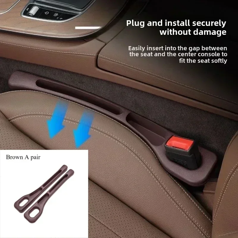 Car Seat Gap Storage Box Cup Holder 2pcs For BMW E90 E60 E46 E39 F30 F10 E87 X3 X4 X5 X1 G30 G20 car seat gap filler door protective film