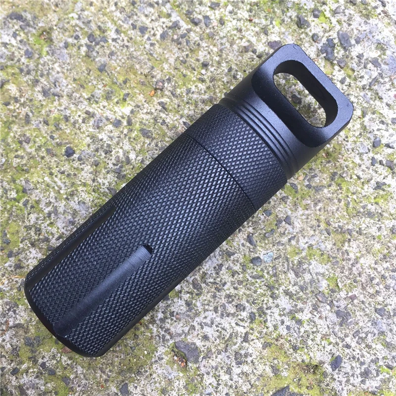 Capsule Survival Seal Trunk Waterproof Hike Box Container Outdoor Dry Bottle Holder Storage Camp Medicine Match Pill Case,survival box