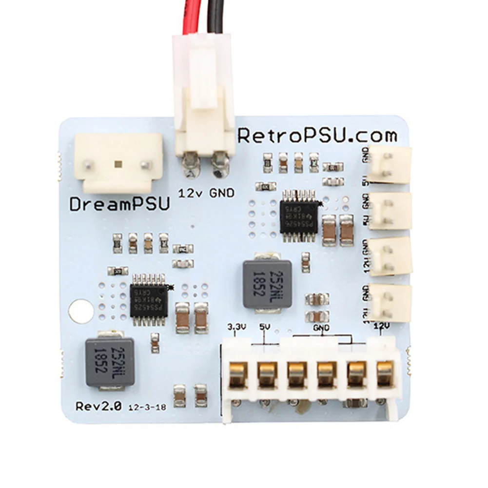 DreamPSU Rev2.0 DC ܼ    ġ , SEGA 帲ĳƮ ü ÷  ŰƮ, 12V