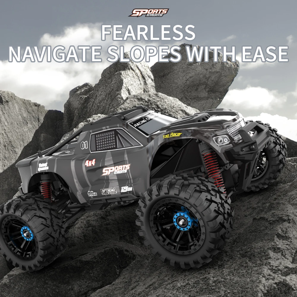 1:10 KF10 2.4G High-speed Car Full Scale Remote Control Model Four-Wheel Off-road Climbing Race Car Vehicles Models Toys 4