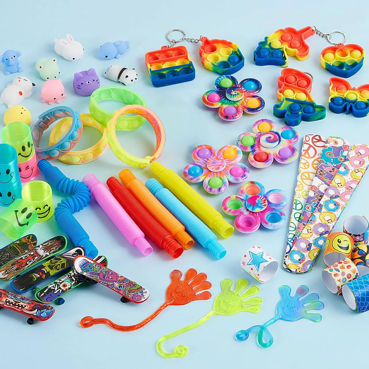 Fidget Toys Pack 30/60/120 Pcs Popular Fidget Toys Pack Party Favors for Kids Goodie Bags Fillers for Kids Birthday Party Prizes in Bulk