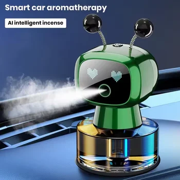 Deodorante per auto intelligente Diffusore di aromi per auto ricaricabile AI Occhi intelligenti 4 livelli di diffusore per auto intelligente regolabile regalo
