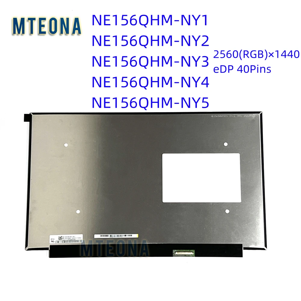 

15.6inch QHD IPS 165Hz Laptop LCD Screen NE156QHM-NY2 NE156QHM-NY3 NE156QHM-NY4 NE156QHM-NY5 Laptop Panel Gaming Display
