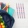 60 Pcs Colored Pattern Pencils British Flag Solid Color Writing Wood Sketch Drafting Wooden Lead Pencils Bulk Office School 5