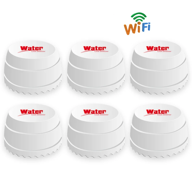 Wifi Leak Detector Water Detector Leakage Sensor Smart Home Alarm Tuyasmart Smart Life APP Flood Alert Overflow Security images - 6