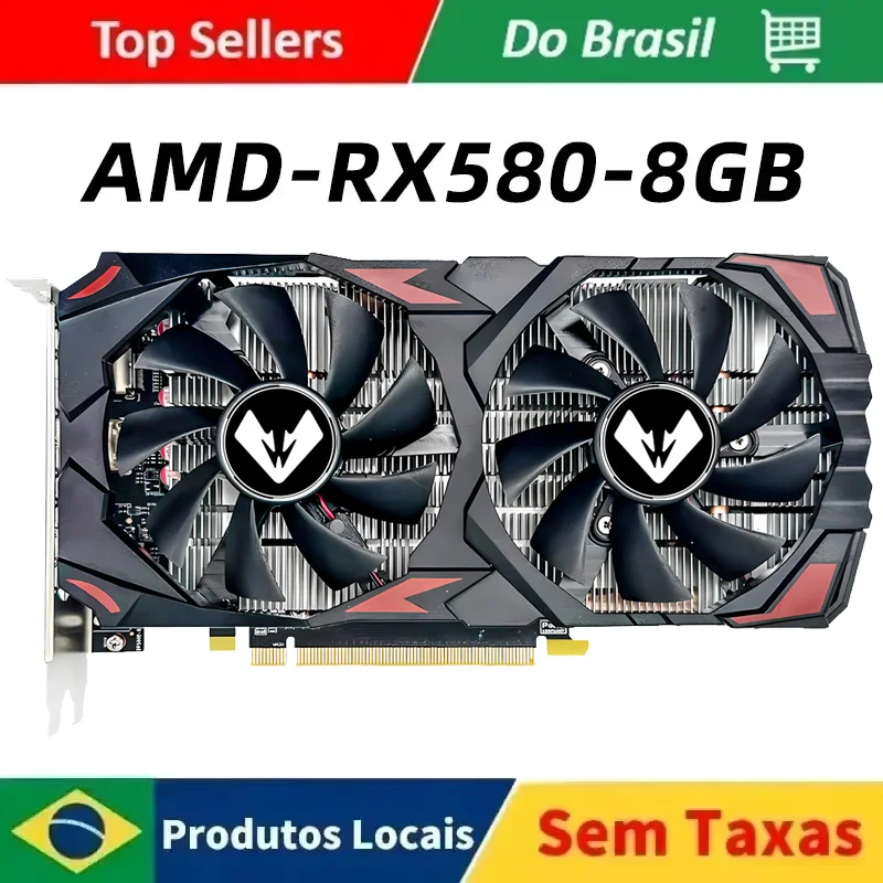 MOUGOL AMD RX 580 8GB 2048SP ゲーミング グラフィックス