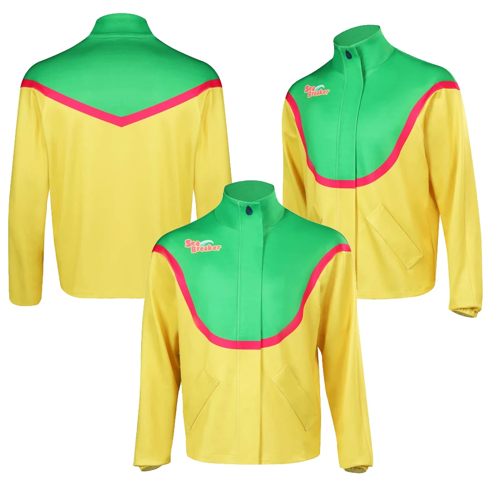 

Elemental Wade Coat Cosplay Costume Daily Wear Male Jacket Top For Adult Men Outfits Fantasy Halloween Carnival Role Play Suit