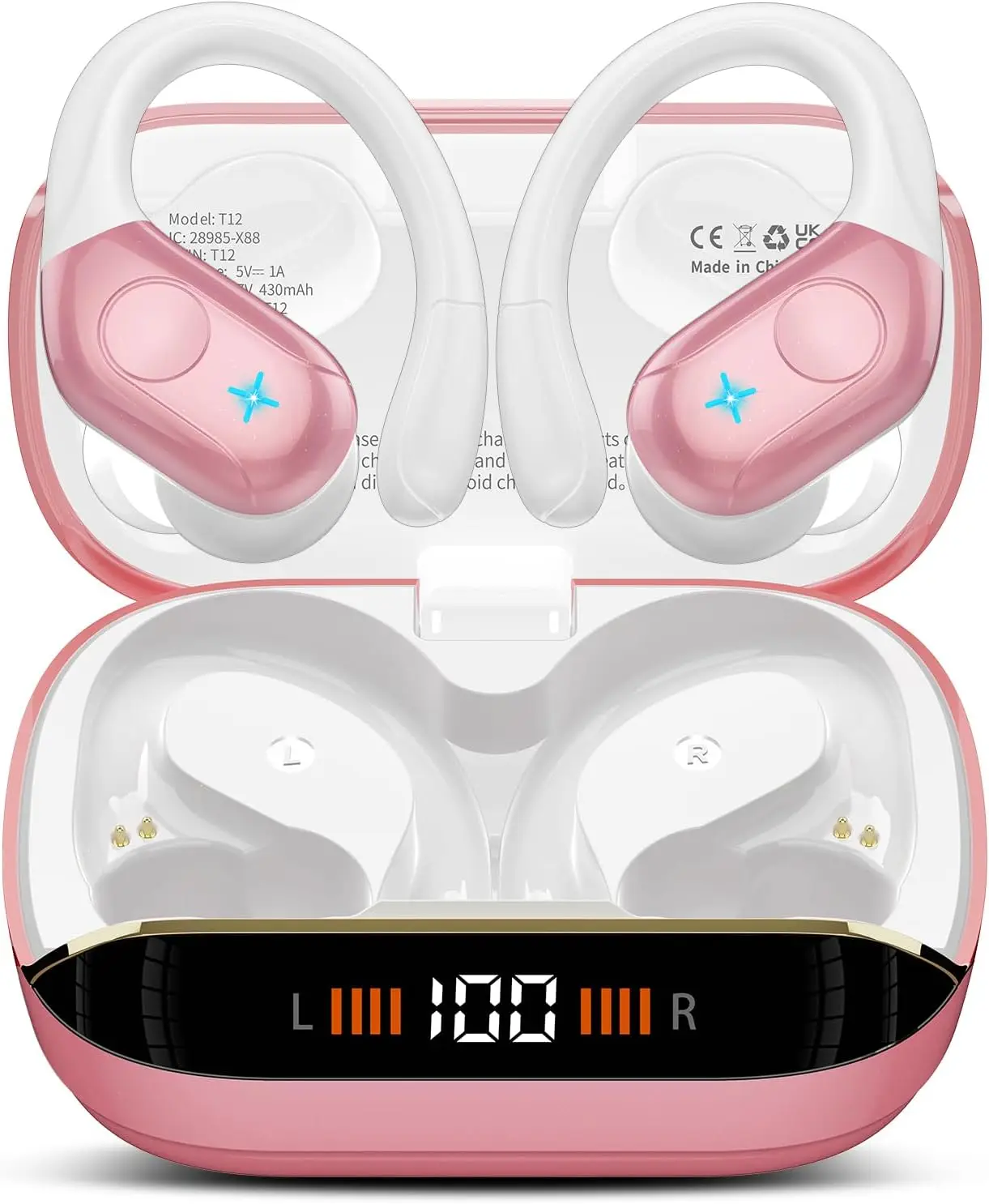 Premium Noise-Cancelling Wireless Earbuds with Fast Charging & IPX7 Waterproofing