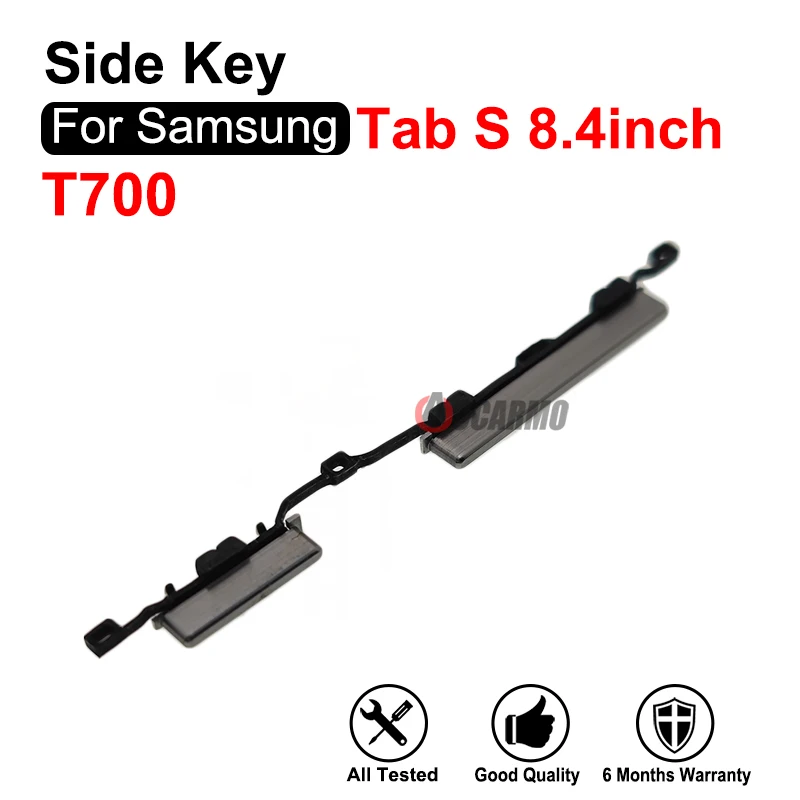 삼성 갤럭시 탭 S 8.4'' T700 SM-T700 측면 버튼 키용 블랙 골드 전원 볼륨 버튼 마이크로 SIM 카드 코브 교체