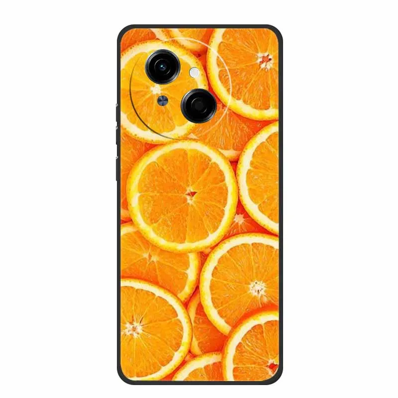 Tecno Spark Go1S Black Silicone Soft TPU Back Cover Case