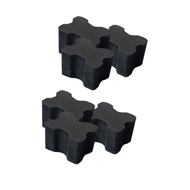 Rubber Coil Spring Spacers Spacer Boosters Small Boosters 4/6/8Pcs Front Rear Lift Spring Spacers Car Accessory shock absorber spring