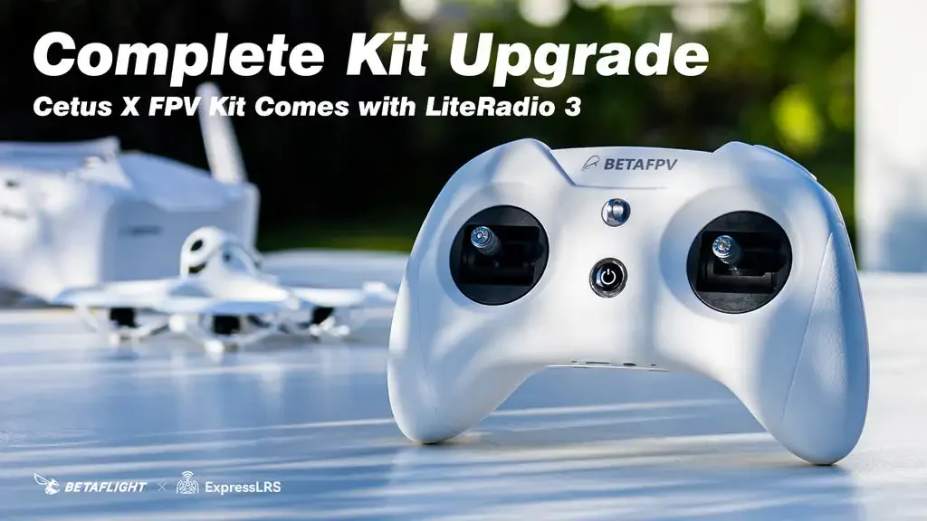 BETAFPV Cetus X FPV Kit RTF Brushless Quadcopter FPV Racing  With 2.4G ELRS LiteRadio3 Transmitter/VR03 FPV Goggles Rc toy