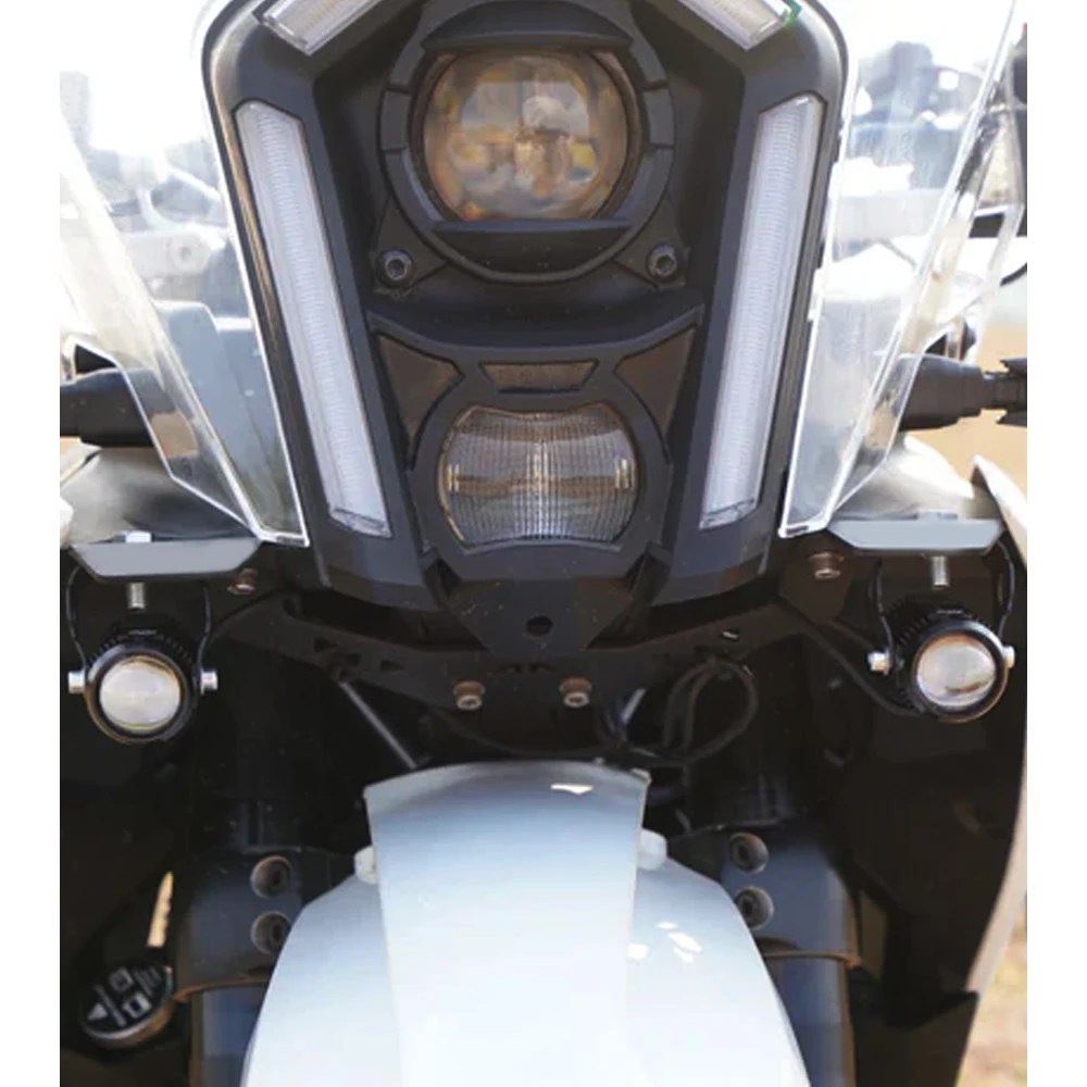 2025-2026 KTM 390 어드벤처 R/X용 오토바이 스포트라이트 보조 램프 홀더, 조절 가능한 안개등 브래킷 키트
