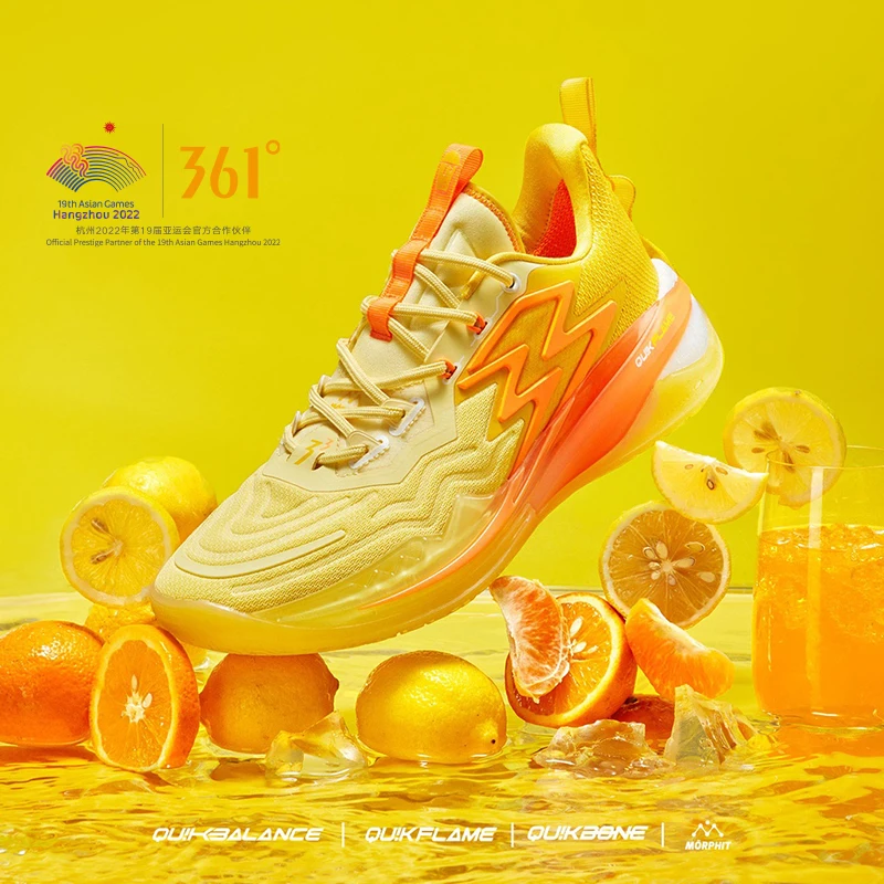 361° BIG3 3.0 Men's Low Actual Basketball Shoes - Ice blades
