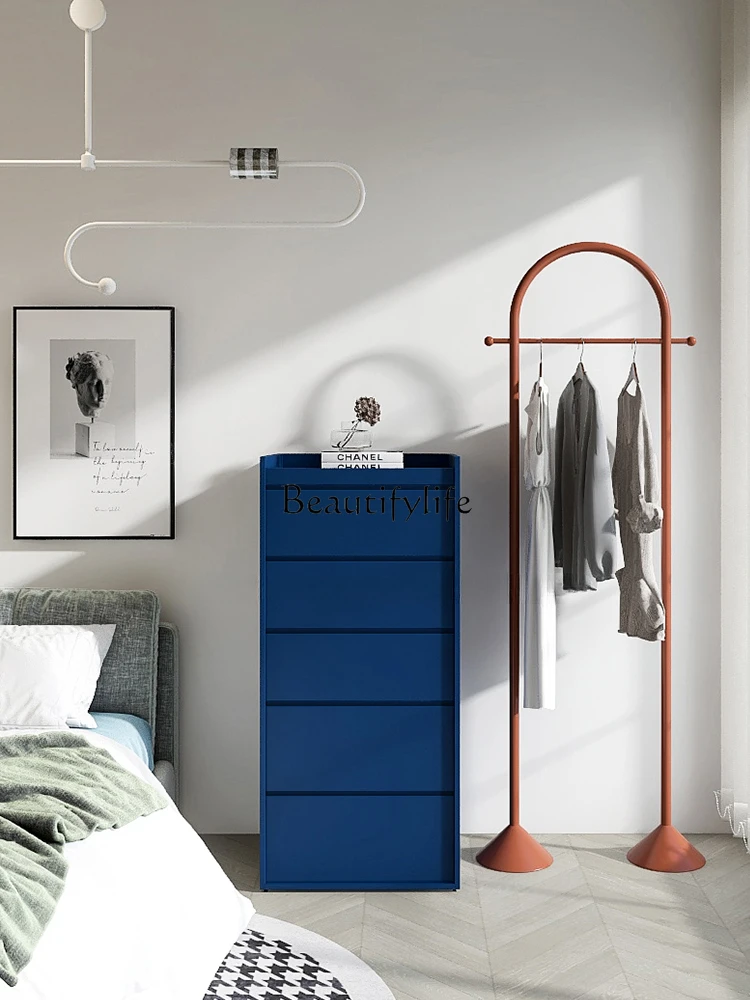 

Italian Minimalist Nordic Three-Bucket Cabinet Drawer Locker