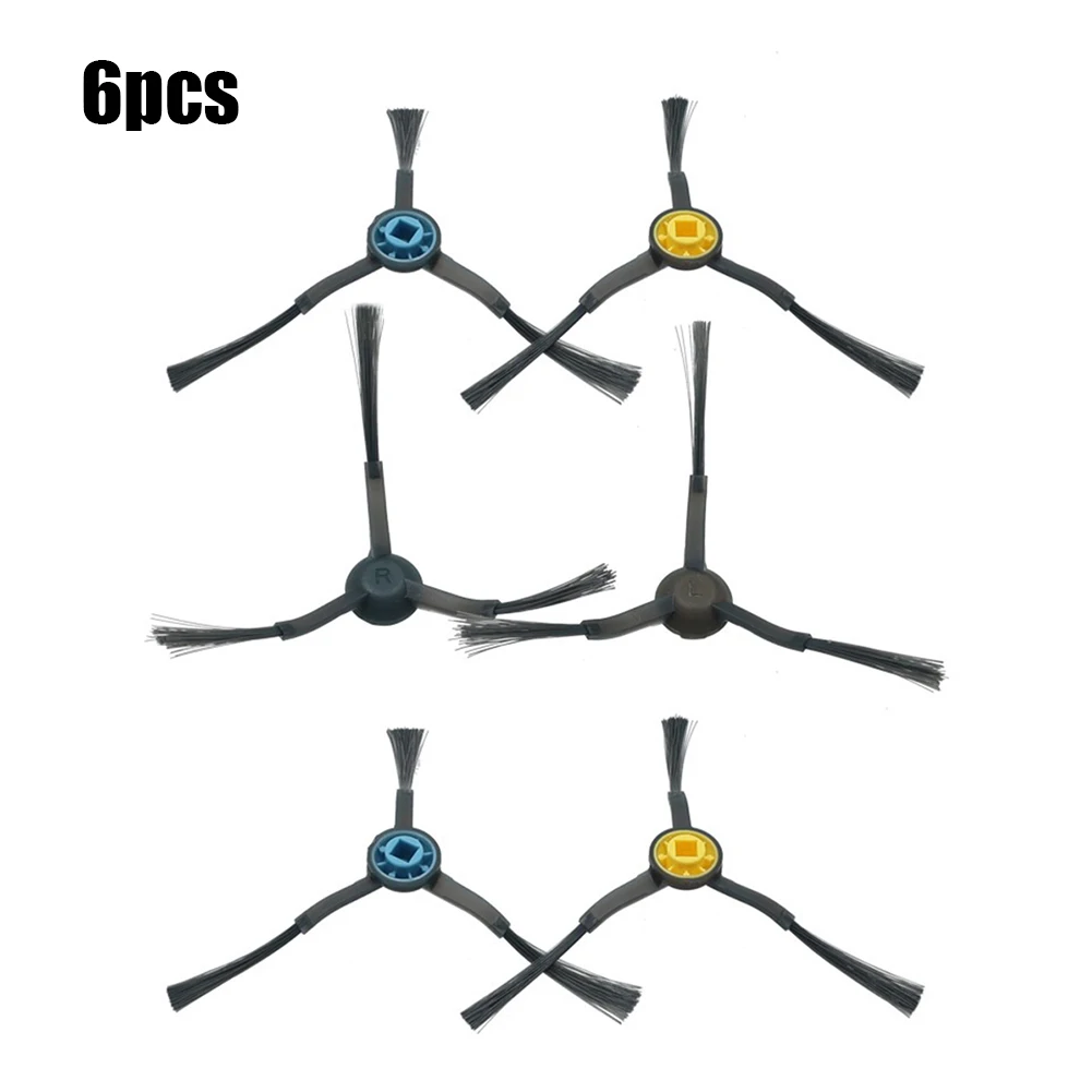 

6pcs Spare Parts For Midea M7 M7 Pro Robot Vacuum Cleaner Side Brush Robot Vac Cleaner Replacement Washable Cleaning Brush