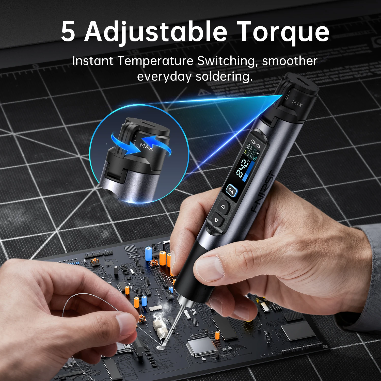 Portable Adjustable Soldering Iron 3