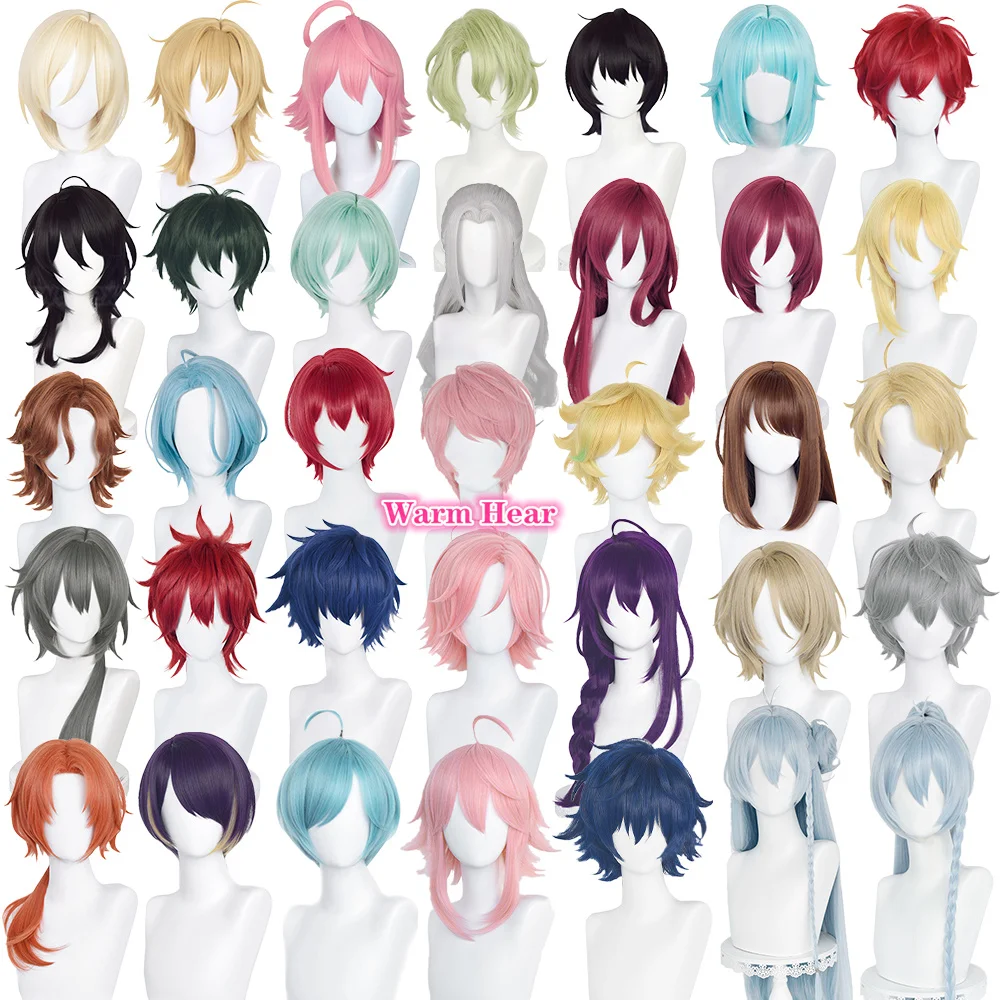 High Quality  Tenshouin Eichi Sakuma Ritsu Sakuma Rei Tori Himemiya Ayase Mayoi Shiratopi Aira Cosplay Wig ES Wigs