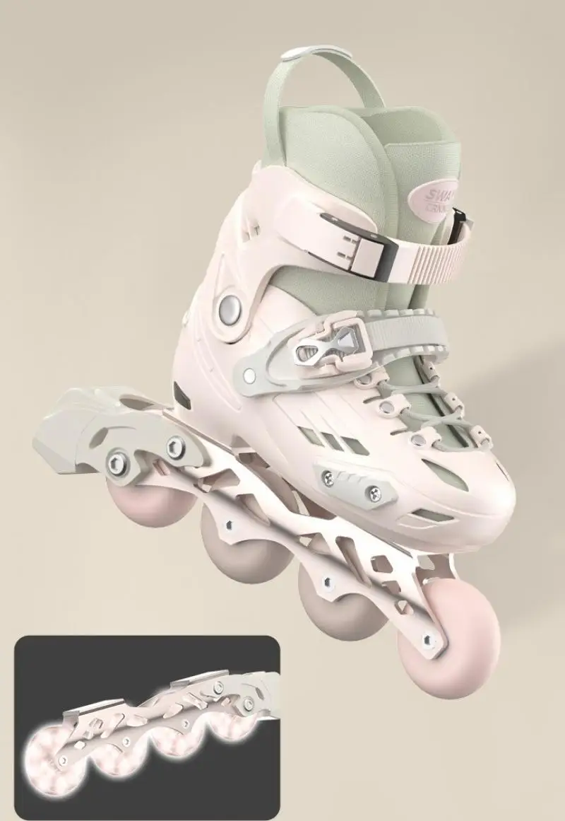 ABEC-11 Bearing Professional Inline Roller Skates Woman Man Kids Adult Speed Skate Shoes Outdoor Speed Skating 4 Wheels Sneaker adult roller skates