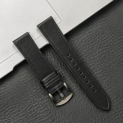 Universal Quick Release Leather Watch Strap - Premium Replacement Band - 20mm (BB)