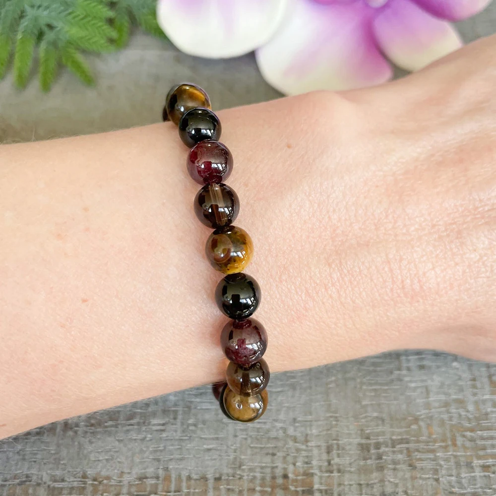 Buy GEMTUB Natural handcrafted 7 Chakra Lava(Volcano) Stone Bracelet For  Reiki Healing Balancing Energy Stress Relief Natural Gemstone Round Beads  Bracelet Yoga Aromatherapy Bracelet For Unisex at Amazon.in
