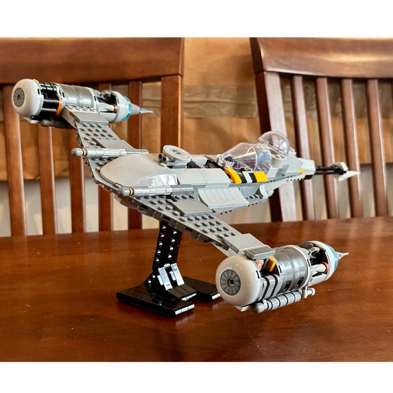 Moc Star Plans N1 Starfighter 75325 Espositore Modello Building Blocks Fai Da Te Che Mostra Assemblare Mattoni Giocattolo Per Bambini Regalo Di Natale