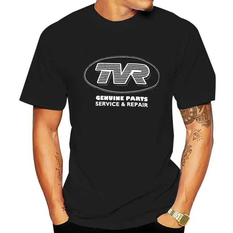 

TVR-автозапчасти-Мужская футболка-черная-Размер MLXLXXL