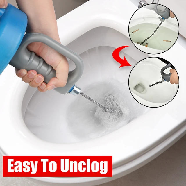 Drain Clog Remover Tool Sink Unblocker Tool With Easy Operation Sink Snake  For Sewer Kitchen Sink Bathroom Tub Toilet Clogged - AliExpress