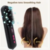 2 in 1 Negative Ion Wireless Hair Straight Comb 10000MAH USB Rechargeable Cordless Portable Hair Straightener Brush 6