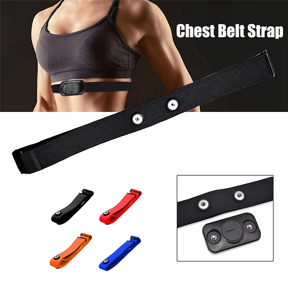 B48B-Coospo Polar Wahoo Garmin 마운트 심박수 센서 모니터 용 심박수 벨트 가슴 스트랩 탄성 소프트 스트랩 밴드 블루