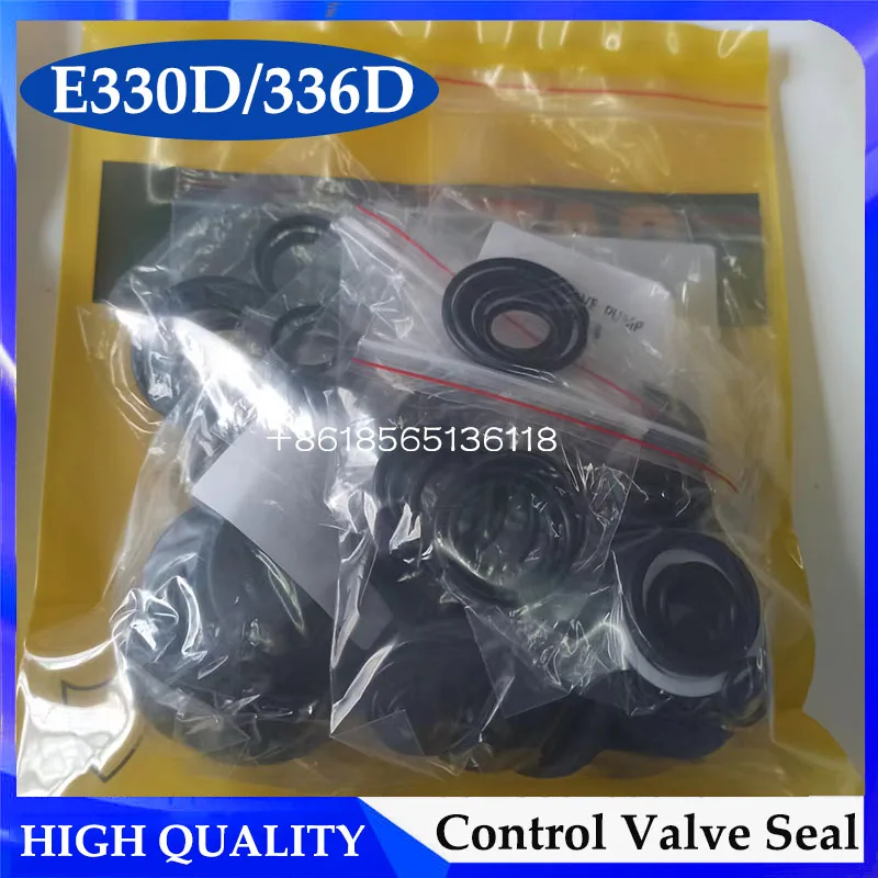 

High Quality E330D E336D Control Valve Seal Kit Repair Kit for Vaterpillar CAT330D/336D Excavator Control Valve Oil Seal O-ring