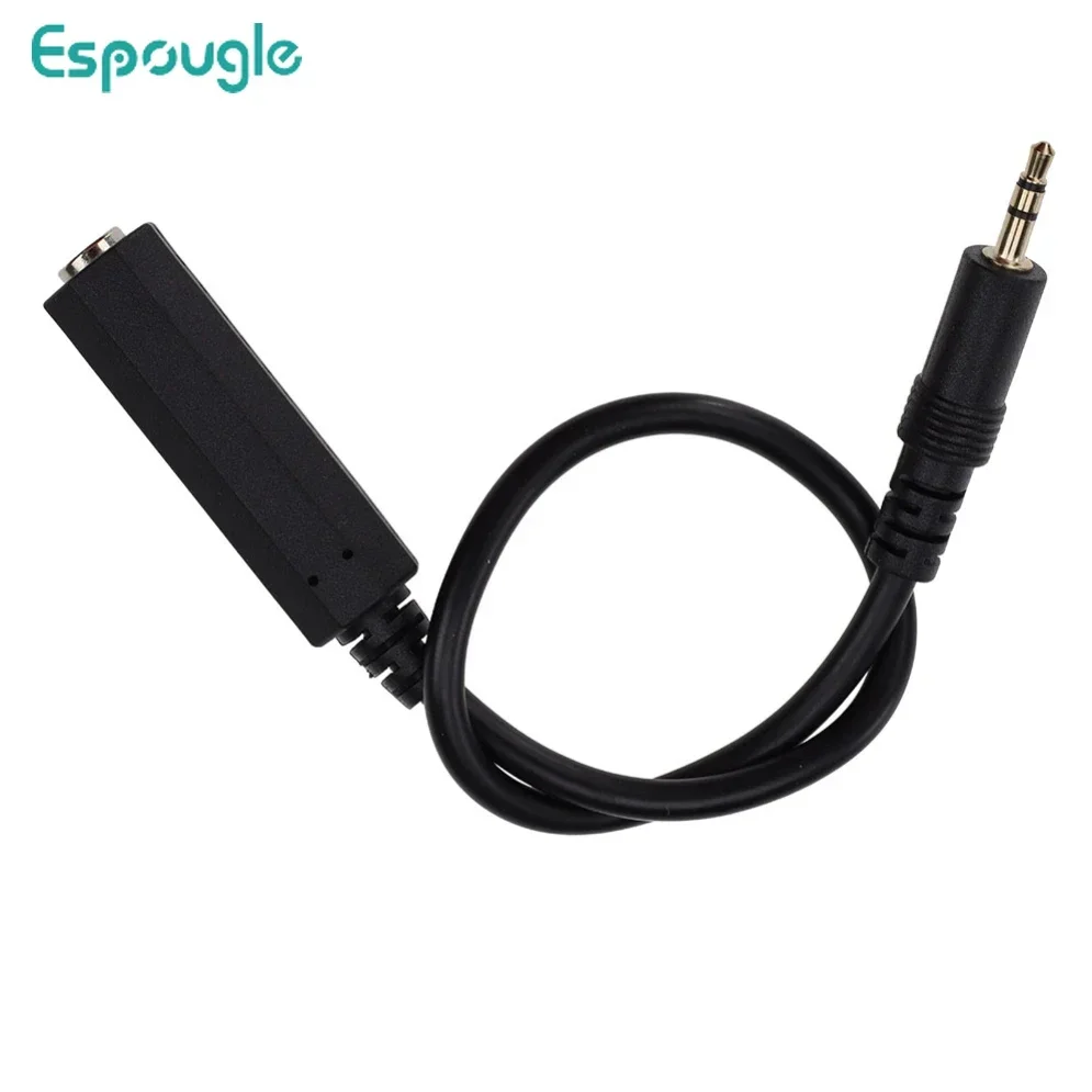 

300pcs 3.5mm Male Plug Jack to 6.35mm Female Stereo Audio Extension Cable Adapter Cord Cable Converter For Headphones Microphone