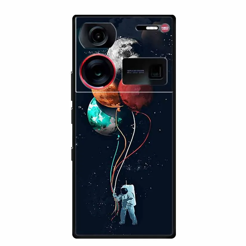 Sleek Black Silicone Soft Back Cover for Smartphones - 6.8 Coque