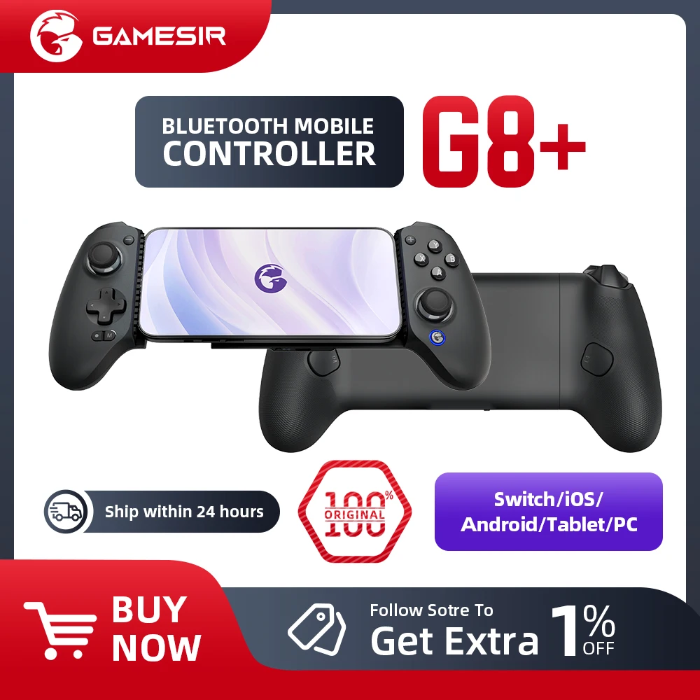 GameSir G8 Galileo / G8 Plus Bluetooth 携帯電話ゲームパッド ゲーム