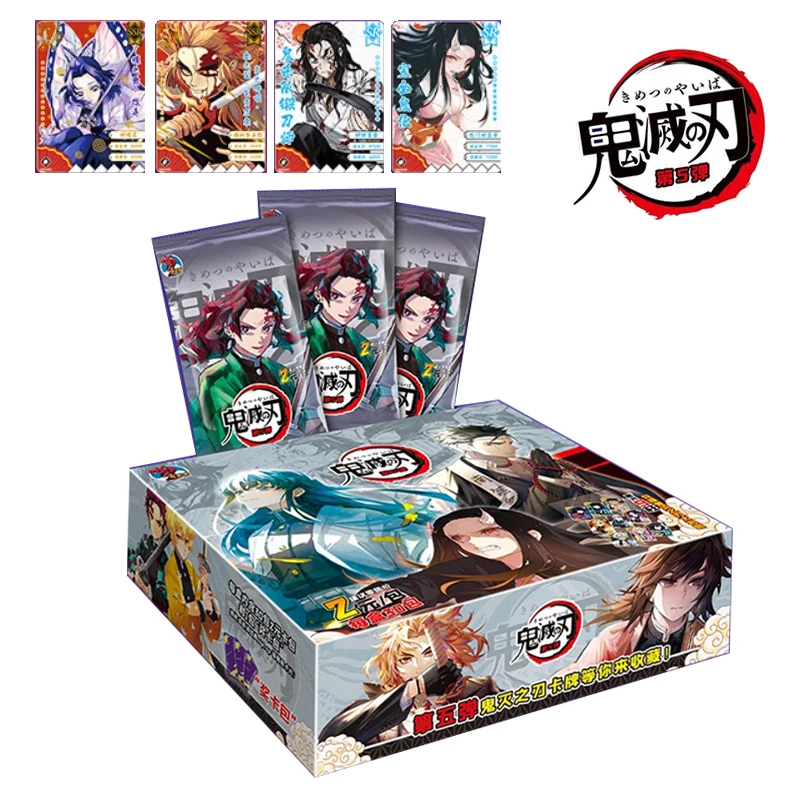 2024 Demon Slayer Cards Infinite Train Diamond Rare Sp Card Tanjirou Kamado Nezuko Character Collection Card Regalo Giocattolo Per Bambini