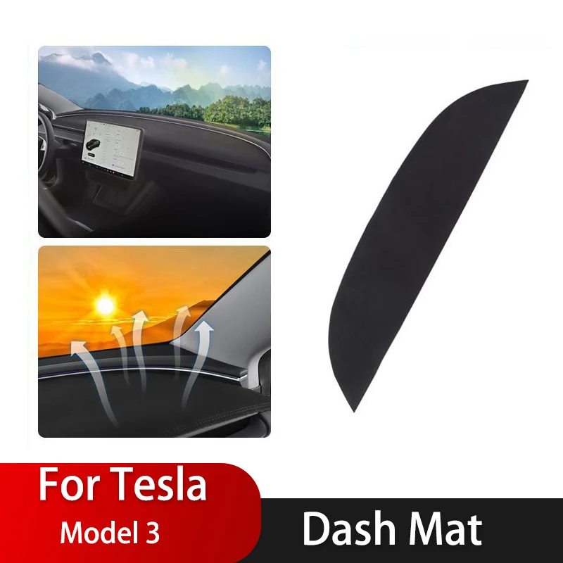 

Фланелевый чехол для приборной панели автомобиля Tesla Model 3