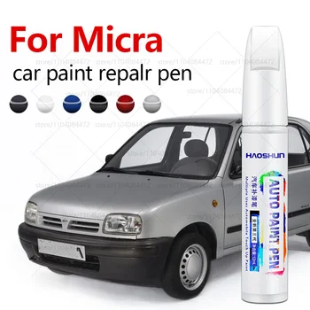 Penna per riparazione vernice auto per Nissan Micra 1982-2025 Accessori per riparazione graffi vernice Grigio KPN Nero GNE Bianco QNC Argento ZBD 1