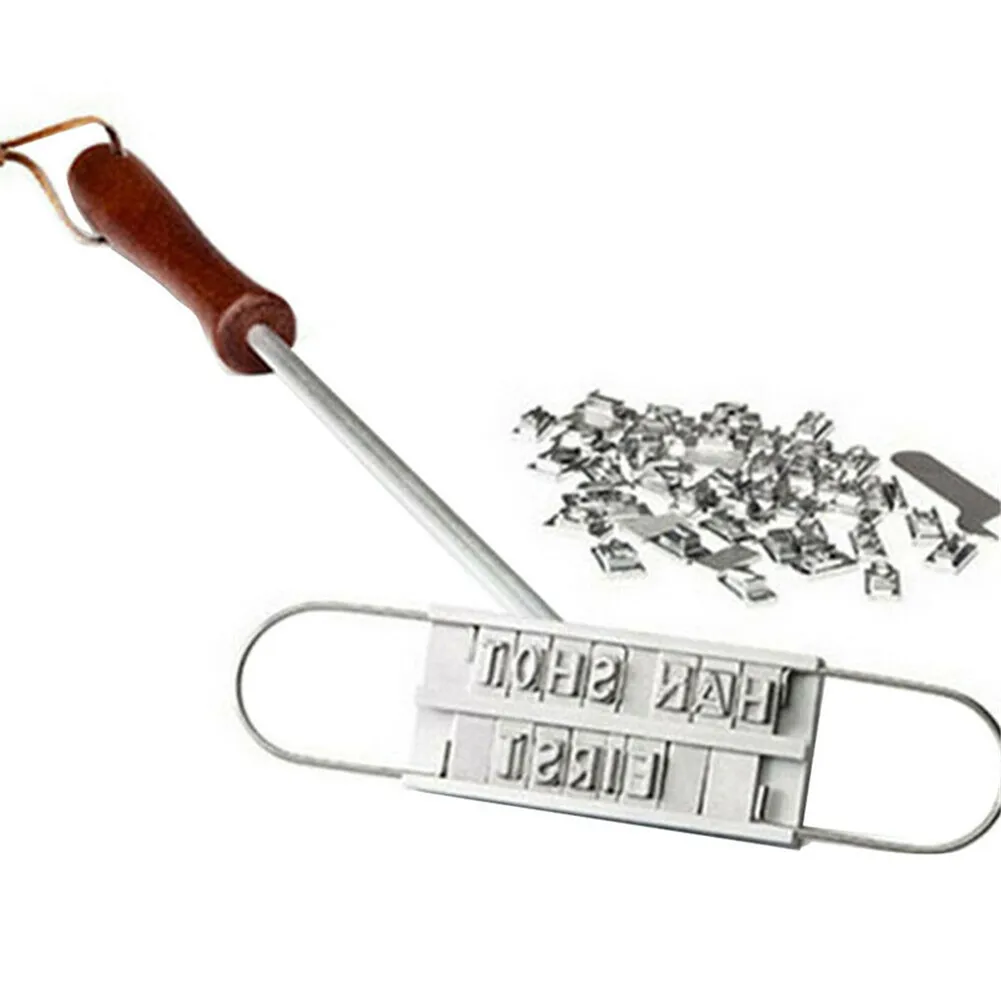 Marchio Personalizzato In Ottone Per Carne, Pane E Legno - Ferro Da Stiro Con Testina Intercambiabile (Scegli Tu Il Logo!) - 2