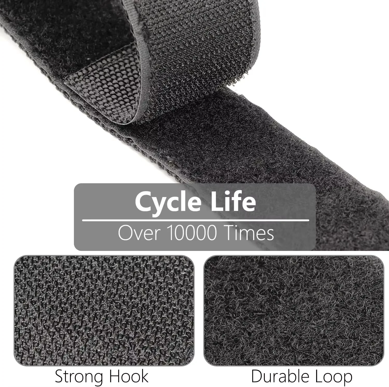 Rotating Buckle Cord Organizer - Durable Nylon Storage Straps