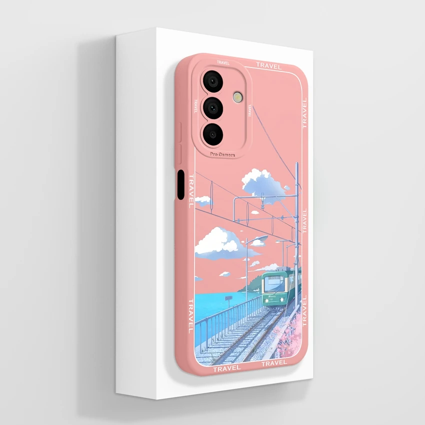Cute Panda Pattern Shockproof Silicone Soft Phone Case, 6.7 Inches