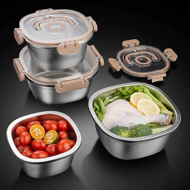 Stainless Steel Leakproof Lunch Box Food Container