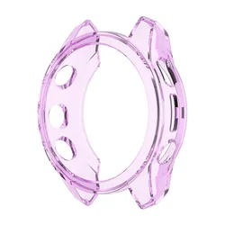 Clear Soft TPU Protective Case - Fenix 7 7 Pro (Purple)